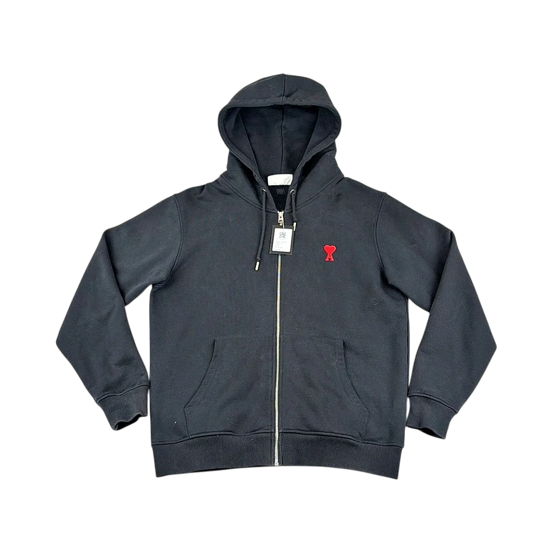 Ami Paris Sweat Zip à Capuche — Taille M — Photo 1/3 #État_Très bon état