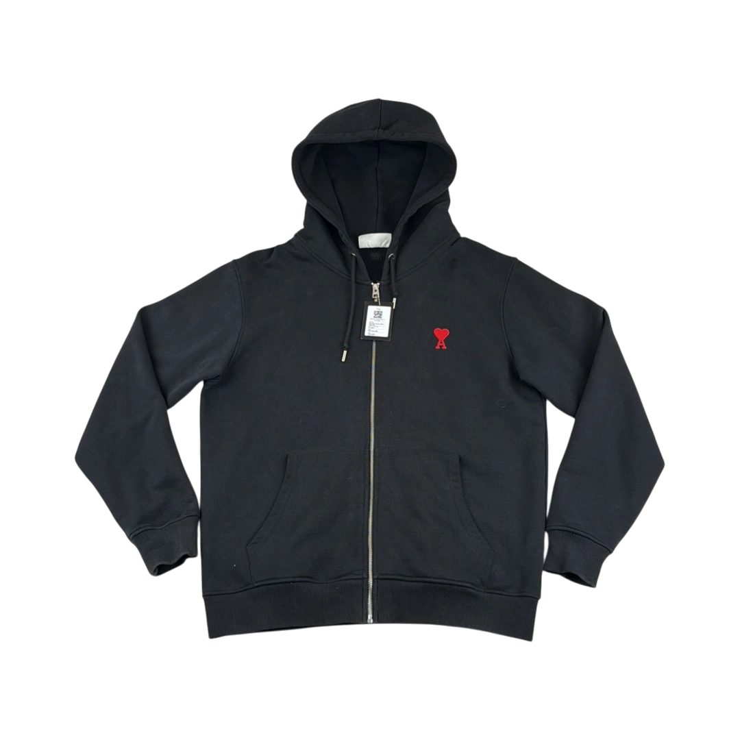 AMI Paris Sweat Zip à Capuche — Taille M — Photo 1/2 #État_Très bon état