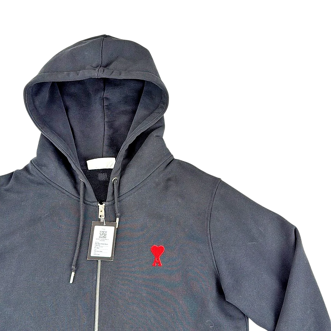 Ami Paris Sweat Zip à Capuche — Taille M — Photo 2/3 #État_Très bon état