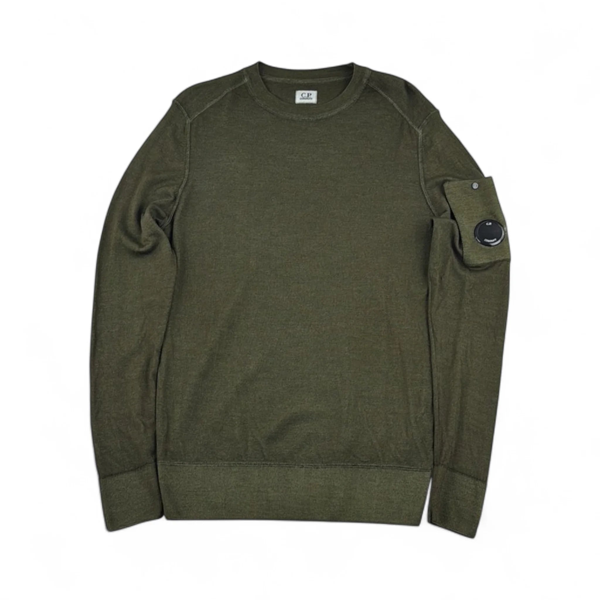 C.P. Company Pull Col Rond Laine Hooded — Taille M — Photo 1/3 #État_Occasion · Très bon
