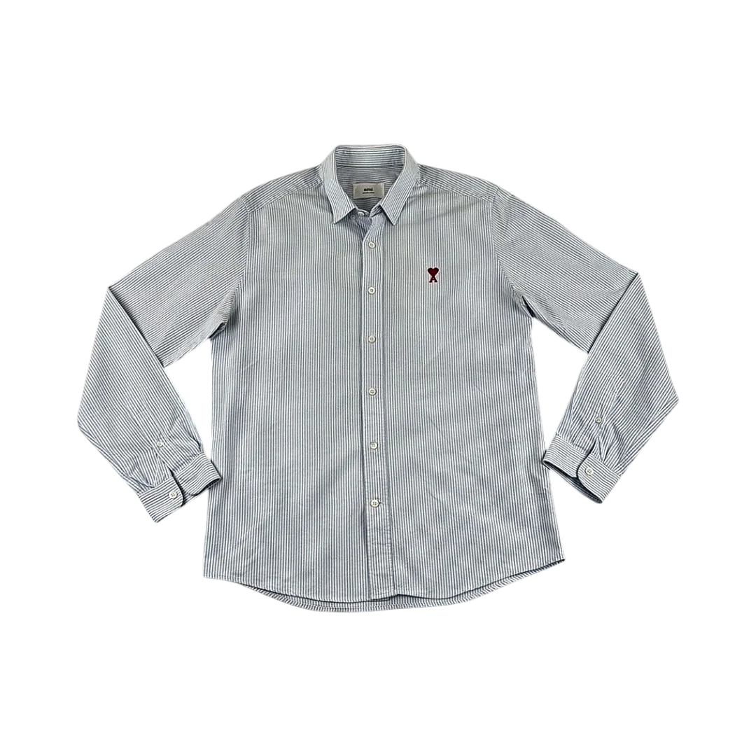 Ami Paris Chemise Rayée — Taille L — Photo 1/3 #État_Très bon état