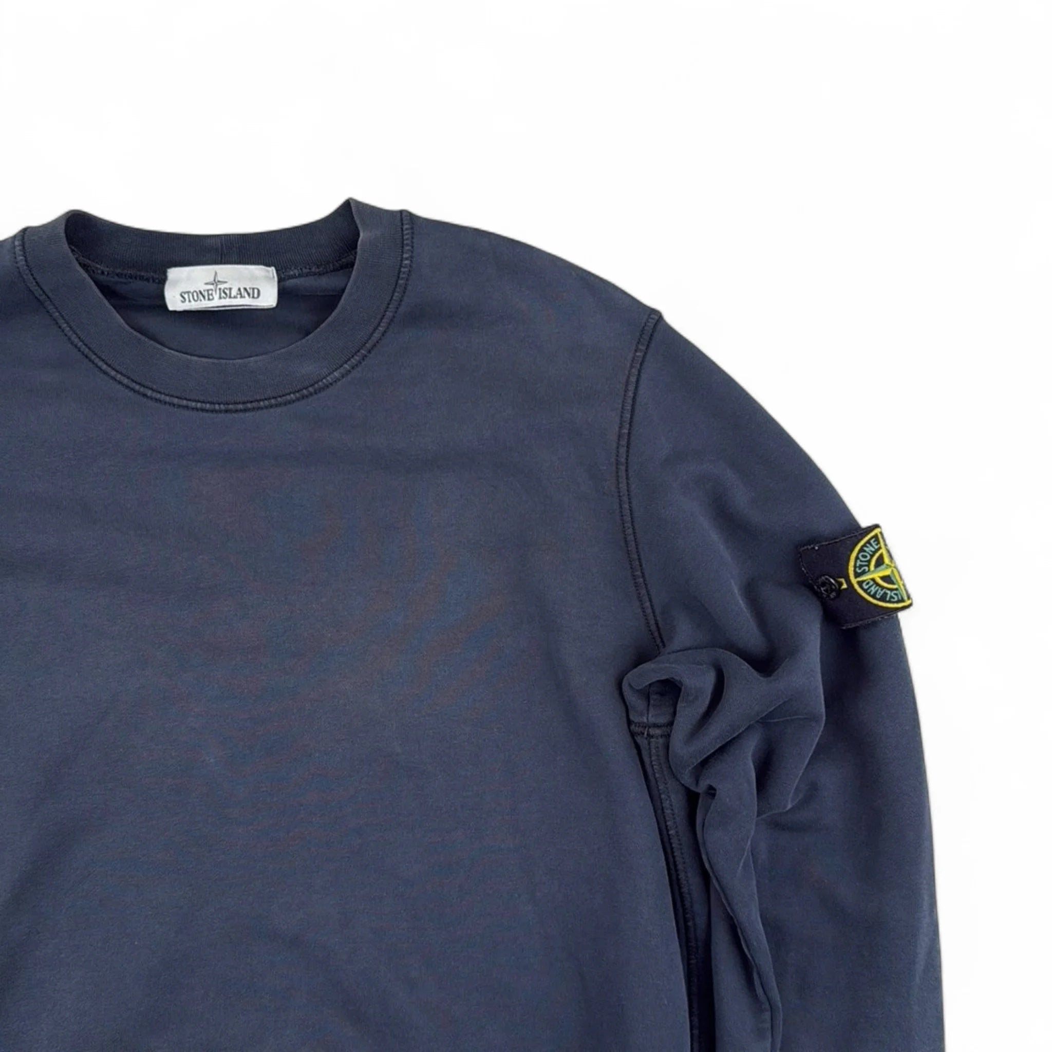 Stone Island Pull Col Rond — Taille L — Photo 2/3 #État_Occasion · Bon état général