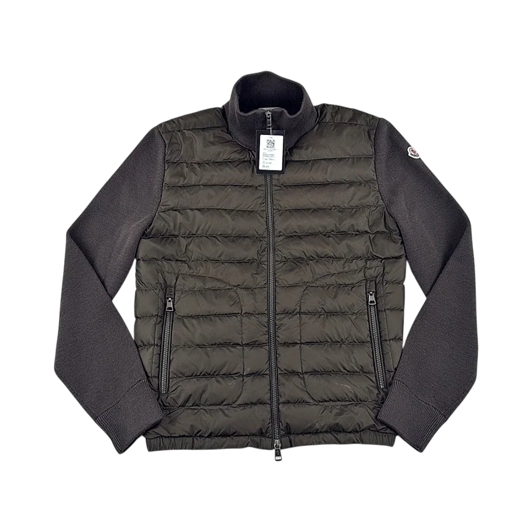Moncler Cardigan Bi-Matière Sans Capuche — Taille S — Photo 1/3 #État_Très bon état · Pièce 2