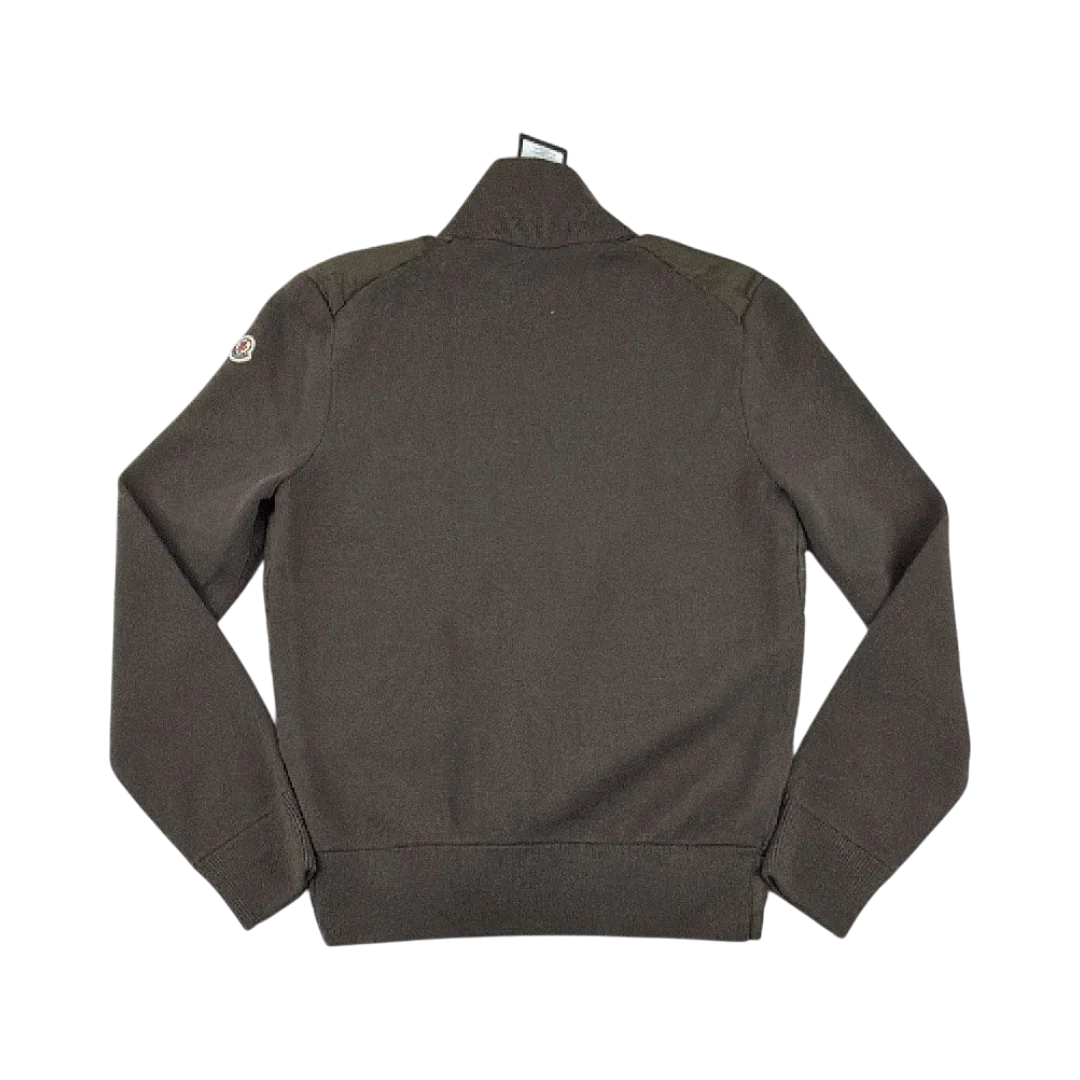 Moncler Cardigan Bi-Matière Sans Capuche — Taille S — Photo 3/3 #État_Très bon état · Pièce 2