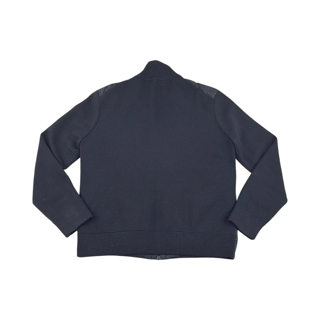Moncler Cardigan Bi-Matière Sans Capuche — Taille L — Photo 3/3 #État_Très bon état