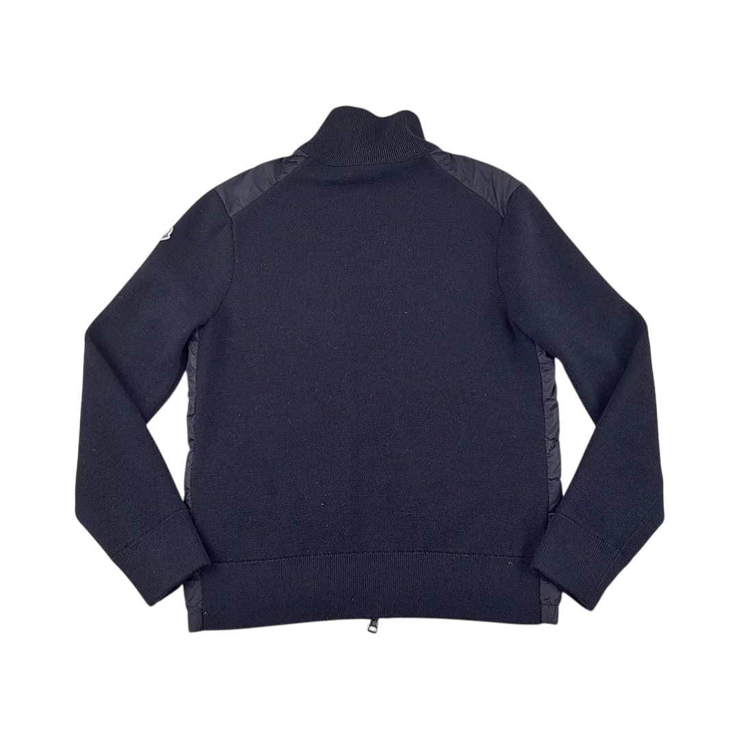 Moncler Cardigan Bi-Matière Sans Capuche — Taille S — Photo 3/4 #État_Très bon état