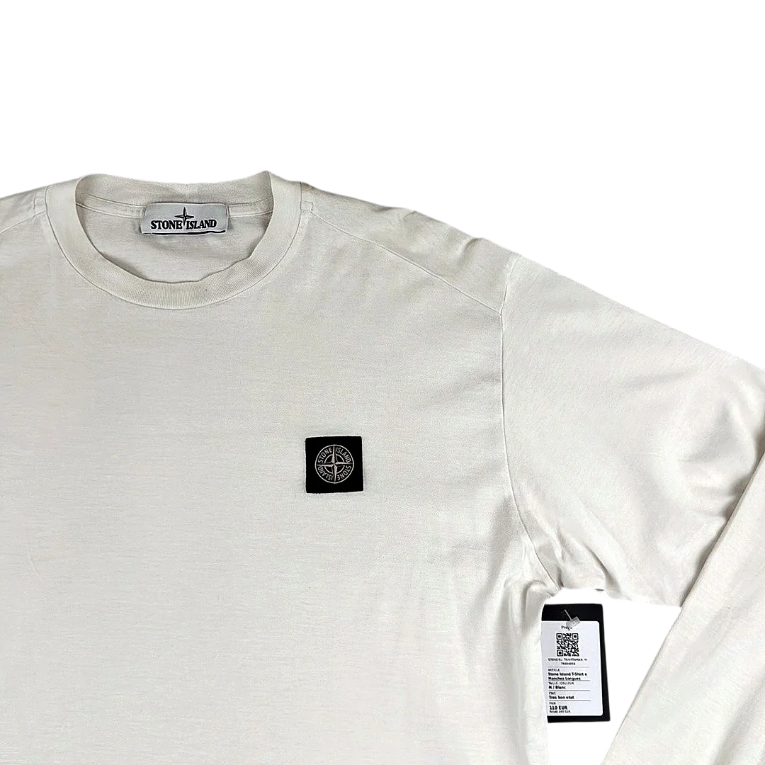 Stone Island T-Shirt à Manches Longues — Taille M — Photo 2/3 #État_Très bon état · Pièce 2