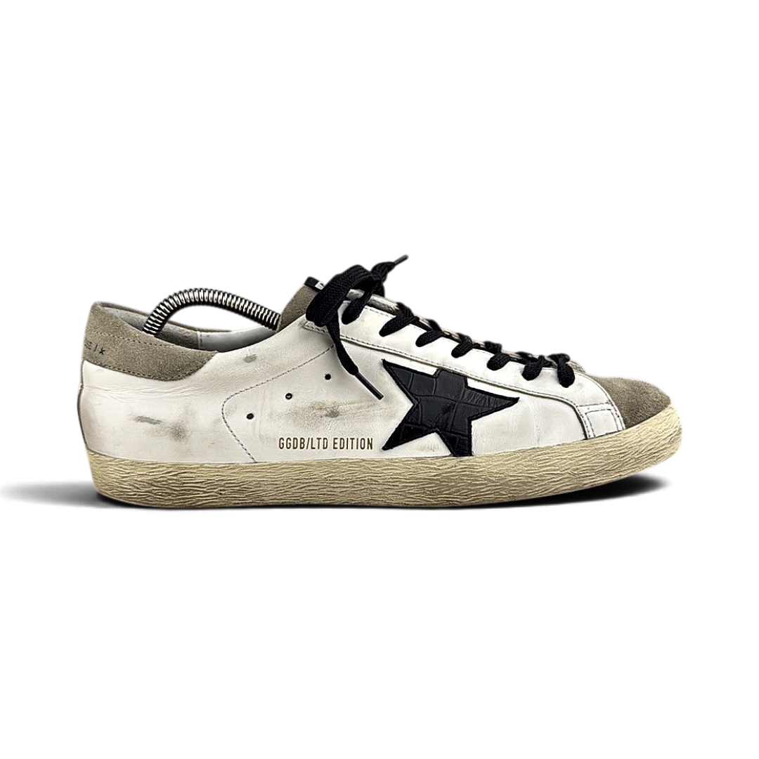 Golden Goose Super-Star Étoile Croco — Taille 44 — Photo 1/5 #État_Très bon état · Avec boîte