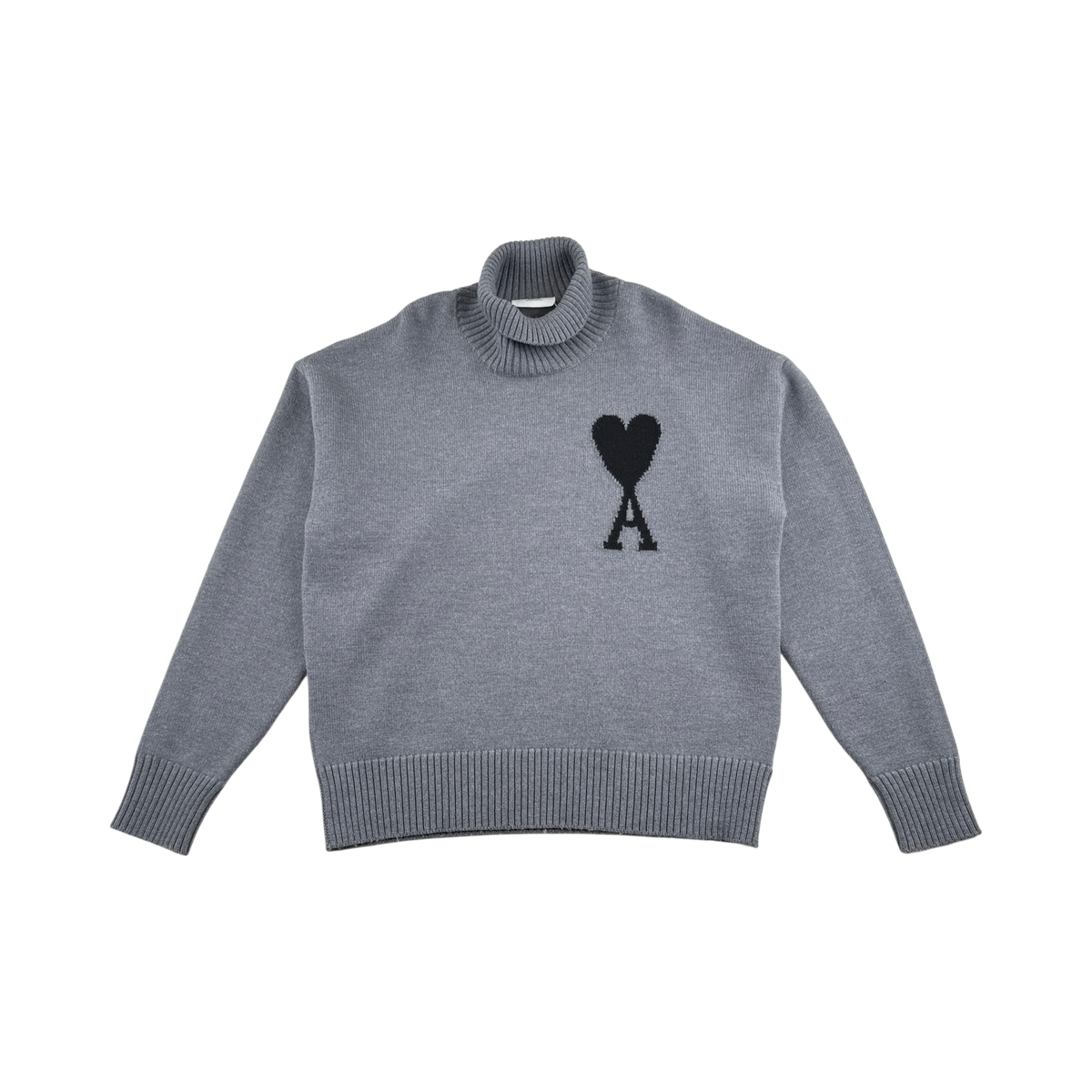 AMI Paris Pull Col Roulé Laine — Taille M — Photo 1/2 #État_Très bon état