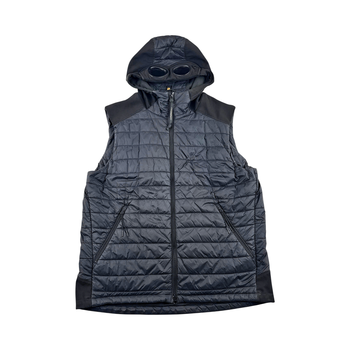 C.P. Company D.D. SHELL GOGGLE DOWN GILET — Taille XXL — Photo 1/3 #État_Très bon état