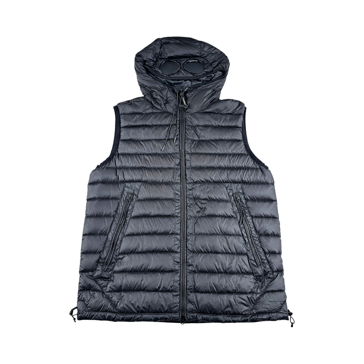 C.P. Company D.D. SHELL GOGGLE DOWN GILET — Taille L — Photo 1/3 #État_Très bon état