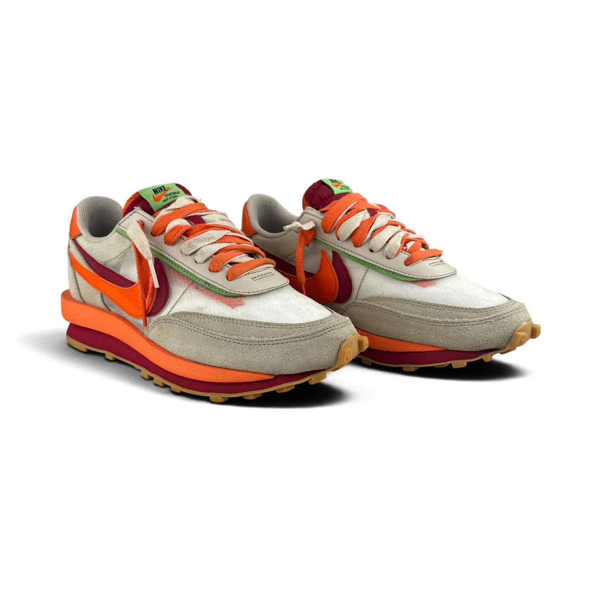 Nike LD Waffle Sacai X CLOT Kiss of Death Net Blaze — Taille 42 — Photo 5/5 #État_Très bon état · Sans boîte