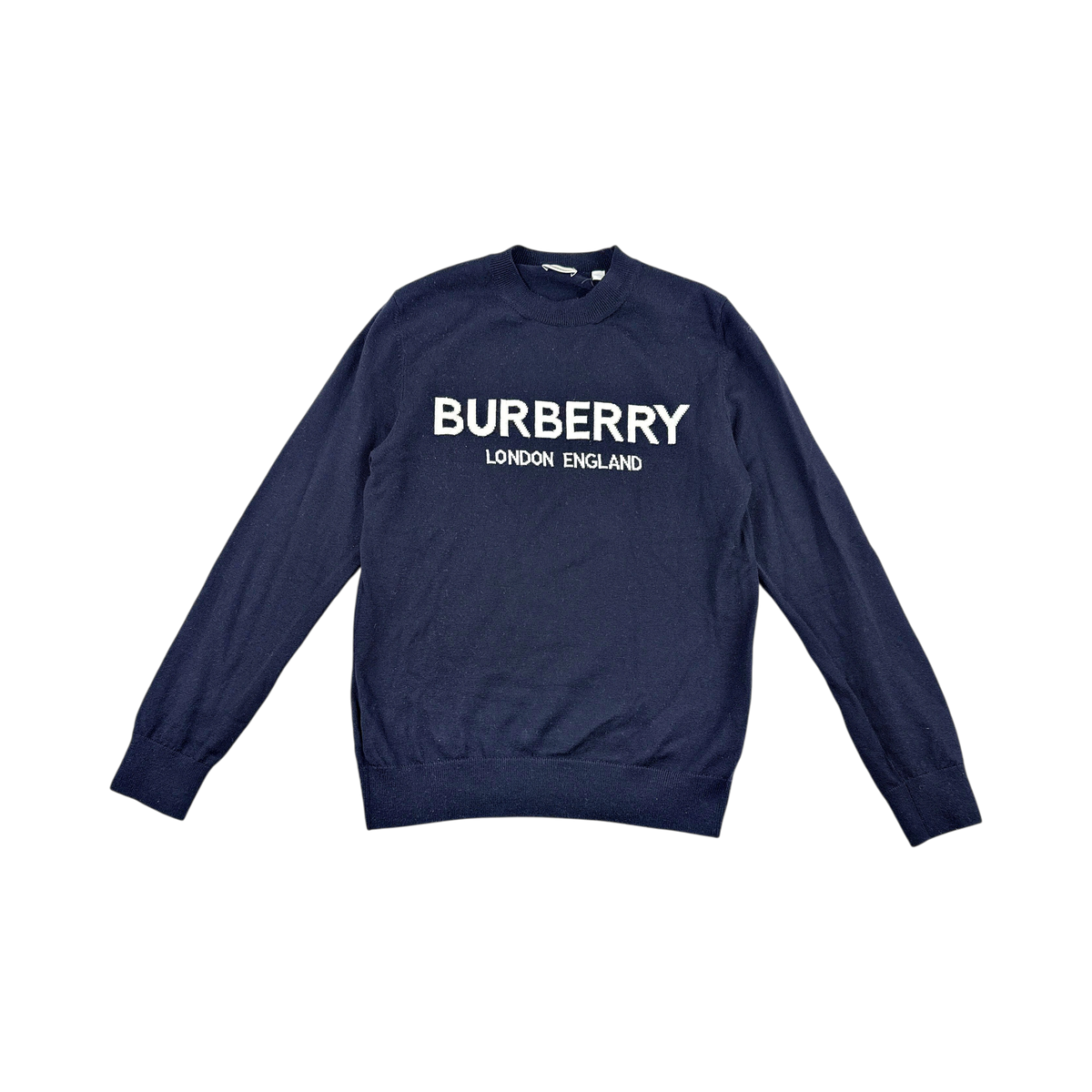 Burberry Pull Col Rond Laine — Taille XS — Photo 1/3 #État_Très bon état