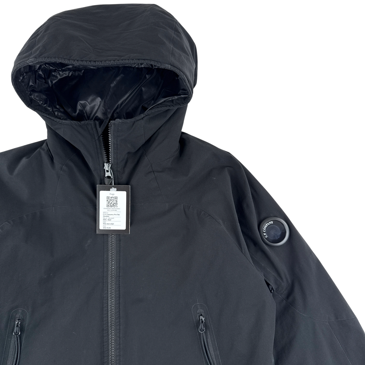 C.P. Company Pro Tek Hooded — Taille XXS — Photo 2/3 #État_Très bon état
