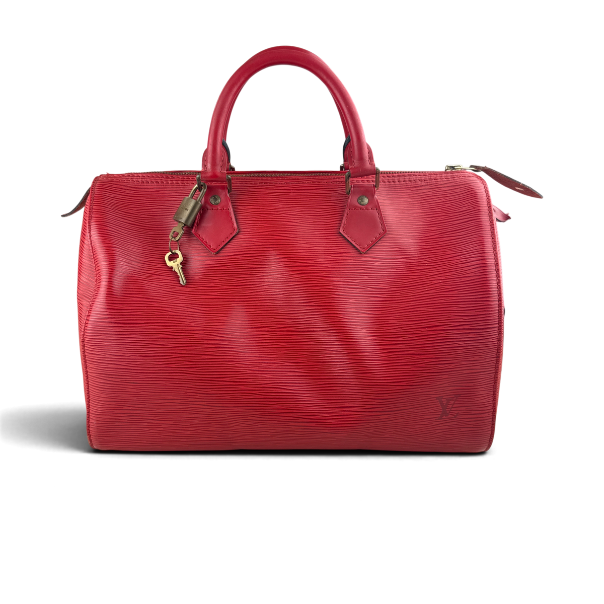 Louis Vuitton Speedy Épi Rouge — Taille 30 CM — Photo 1/10 #État_Très bon état