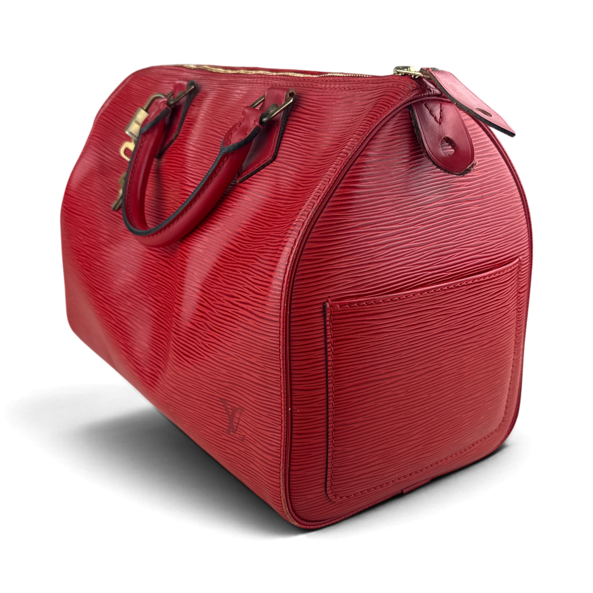 Louis Vuitton Speedy Épi Rouge — Taille 30 CM — Photo 2/10 #État_Très bon état