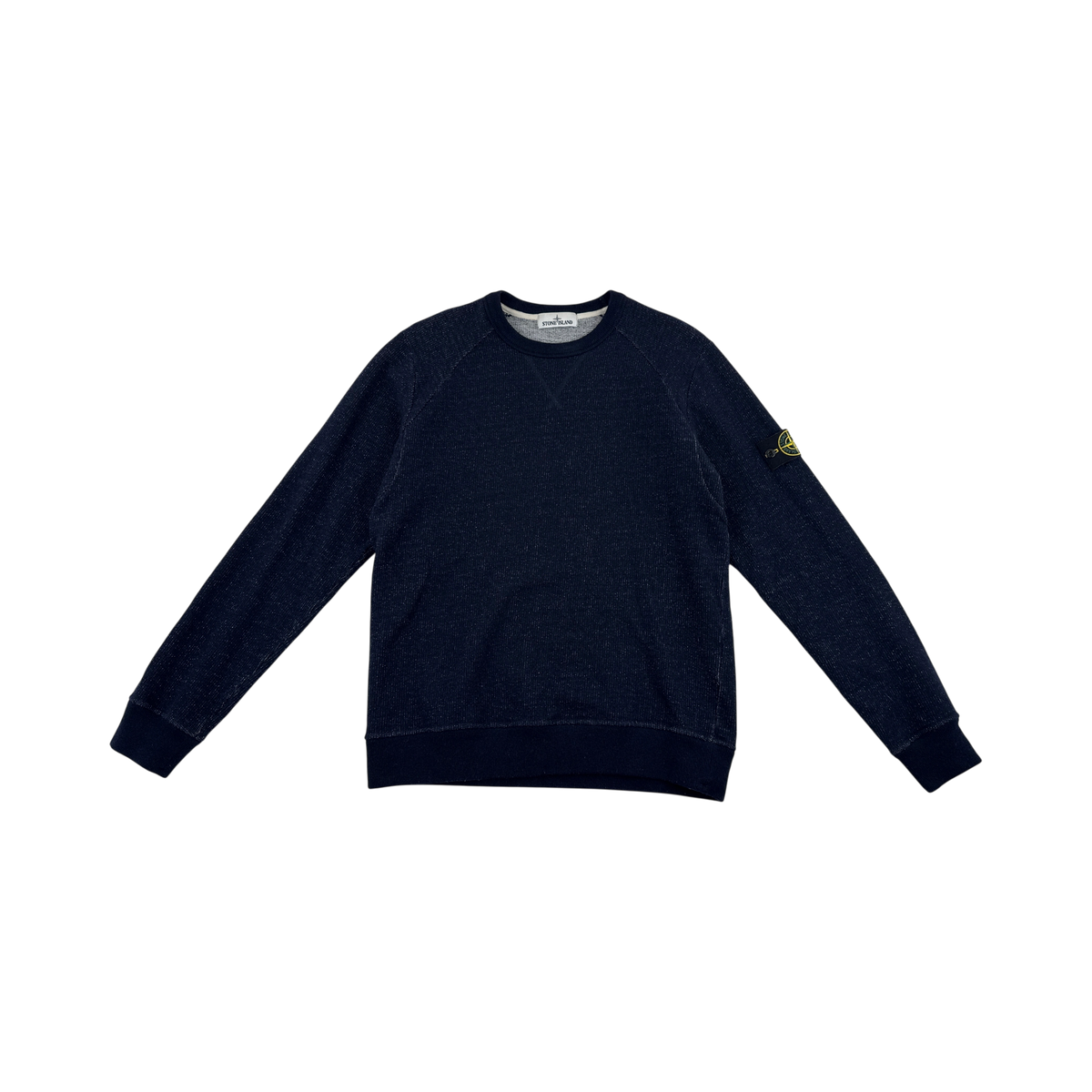 Stone Island Pull Col Rond Laine Mélangé — Taille XL — Photo 1/2 #État_Très bon état